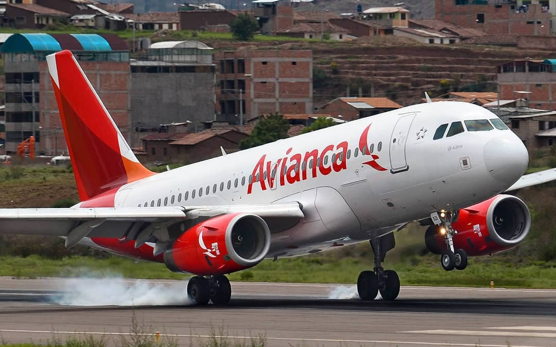 avianca a320 colombia airline