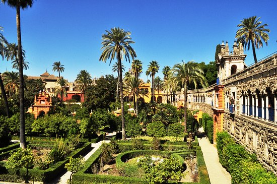 the gardens of the alcazar